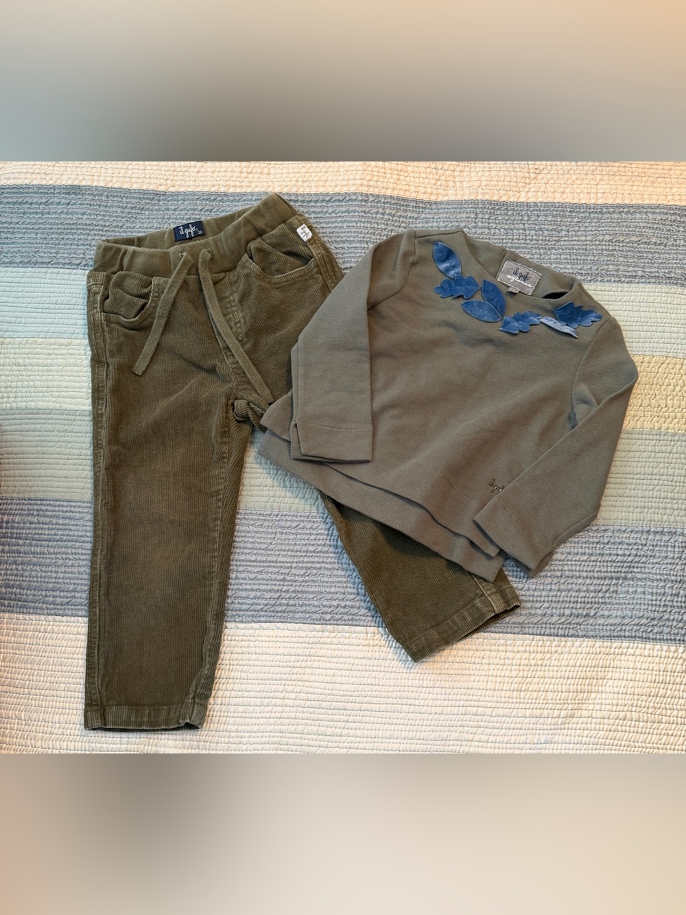 Il Gufo Olive Green Outfit